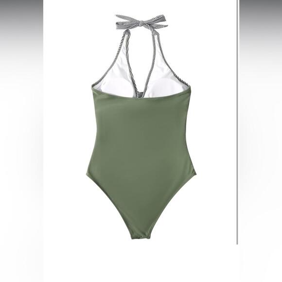 SUUKSESS Women Sexy Tummy Control Halter Push Up Bathing Suit - Picture 2 of 2